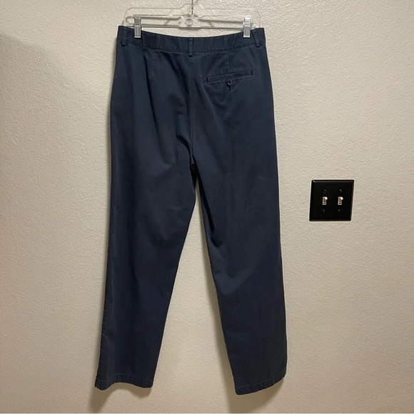 L.L. Bean Bayside Pants, High-Rise Hidden Comfort Waist Straight-Leg Size 10 - Picture 5 of 7